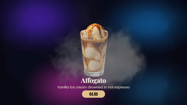 Affogato · the espresso dessert