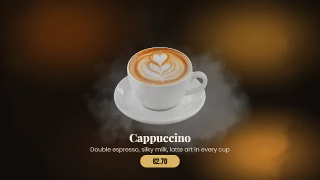 Cappuccino · house specialty