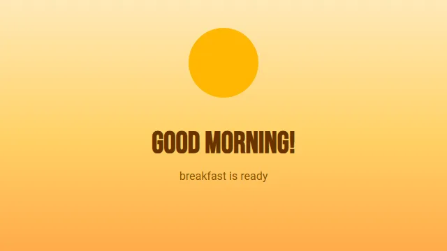 Breakfast campaign (3 scenes)