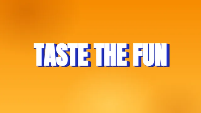 Extruded title (hero)