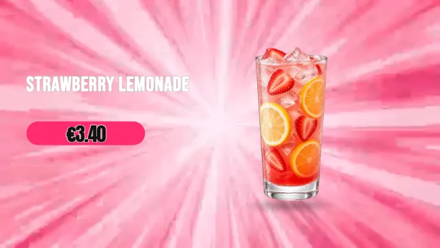 Strawberry lemonade flies in