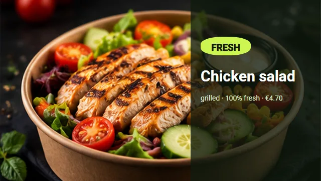 Fresh salad (green)